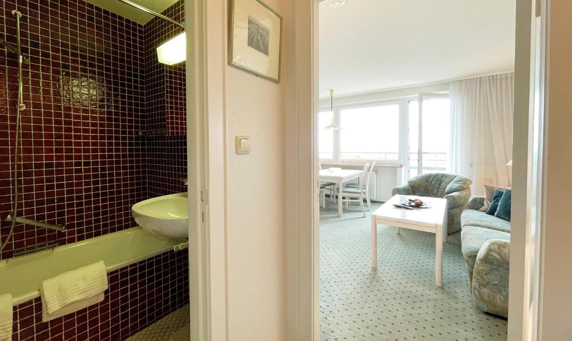 Ferienwohnung In Westerland Mit Meerblick Und Balkon Exteriör bild
