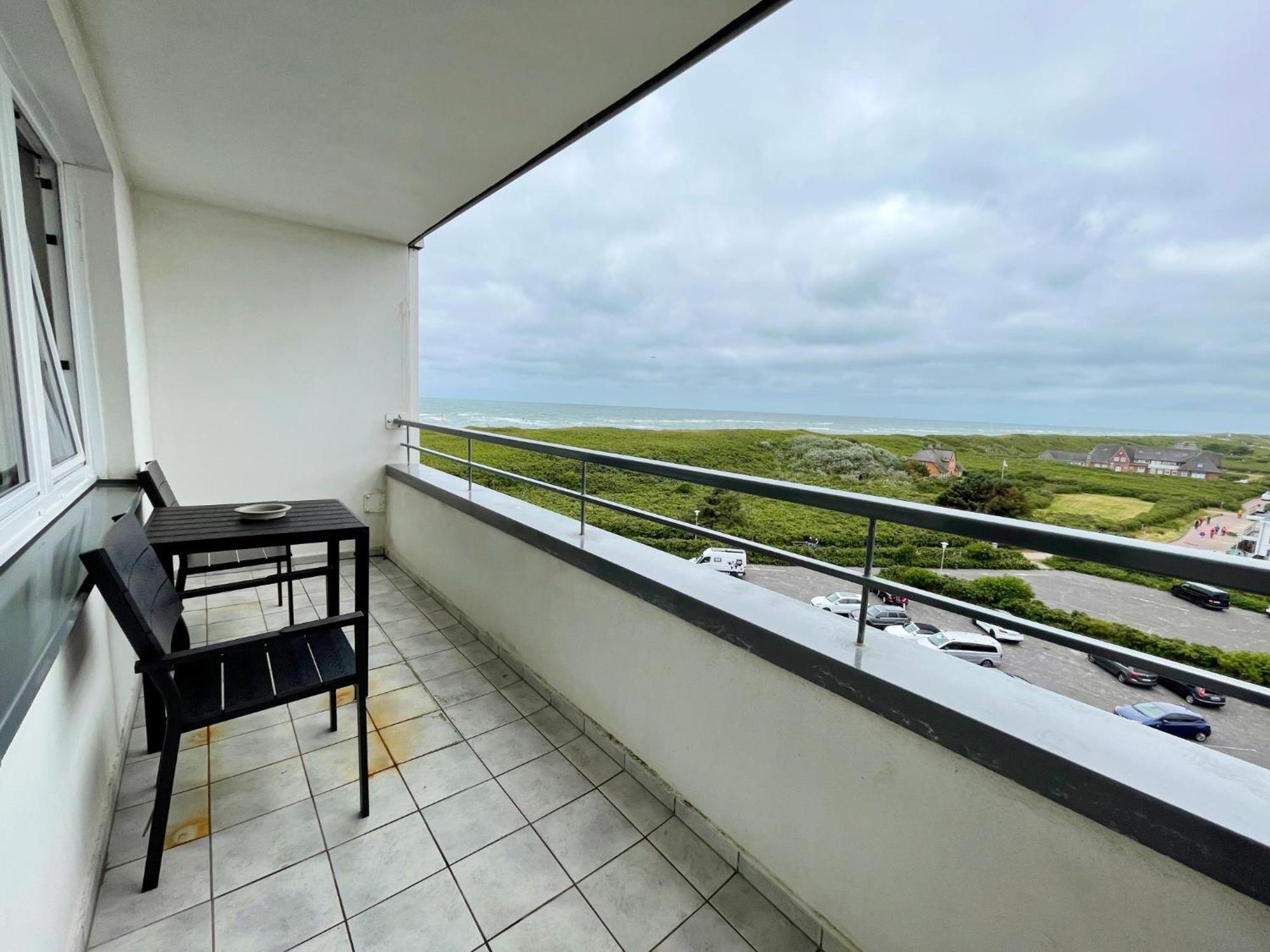 Ferienwohnung In Westerland Mit Meerblick Und Balkon Exteriör bild